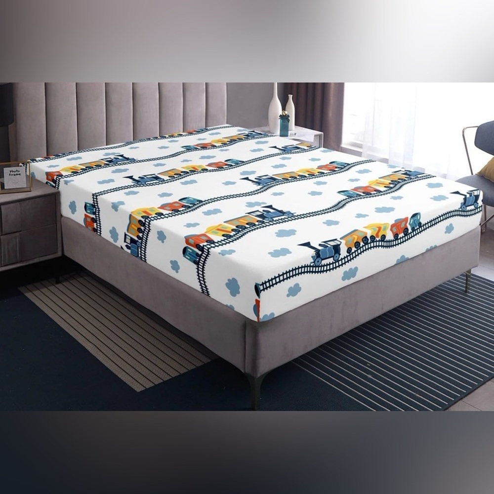 Train Sheet Set - twin size